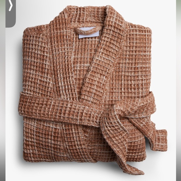 Parachute Terra cotta waffle robe - Picture 3 of 5